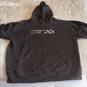 First Lite Dark Gray Hoodie